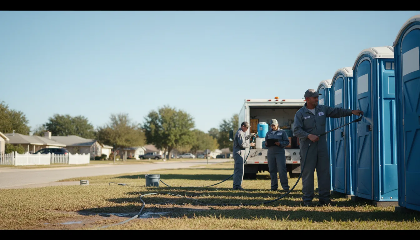 Long-Term Portable Toilet Rental in Antelope, CA near me